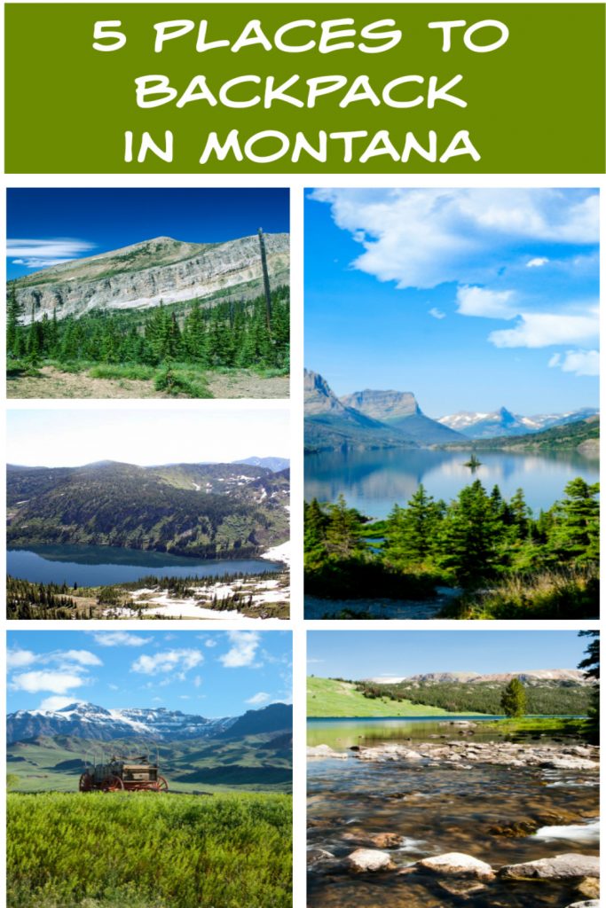 backpack in western montana