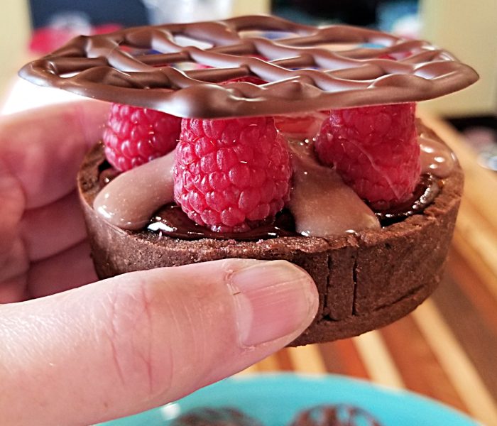 Dark Chocolate Raspberry Tartlets – BakeOn! Kit Number 3